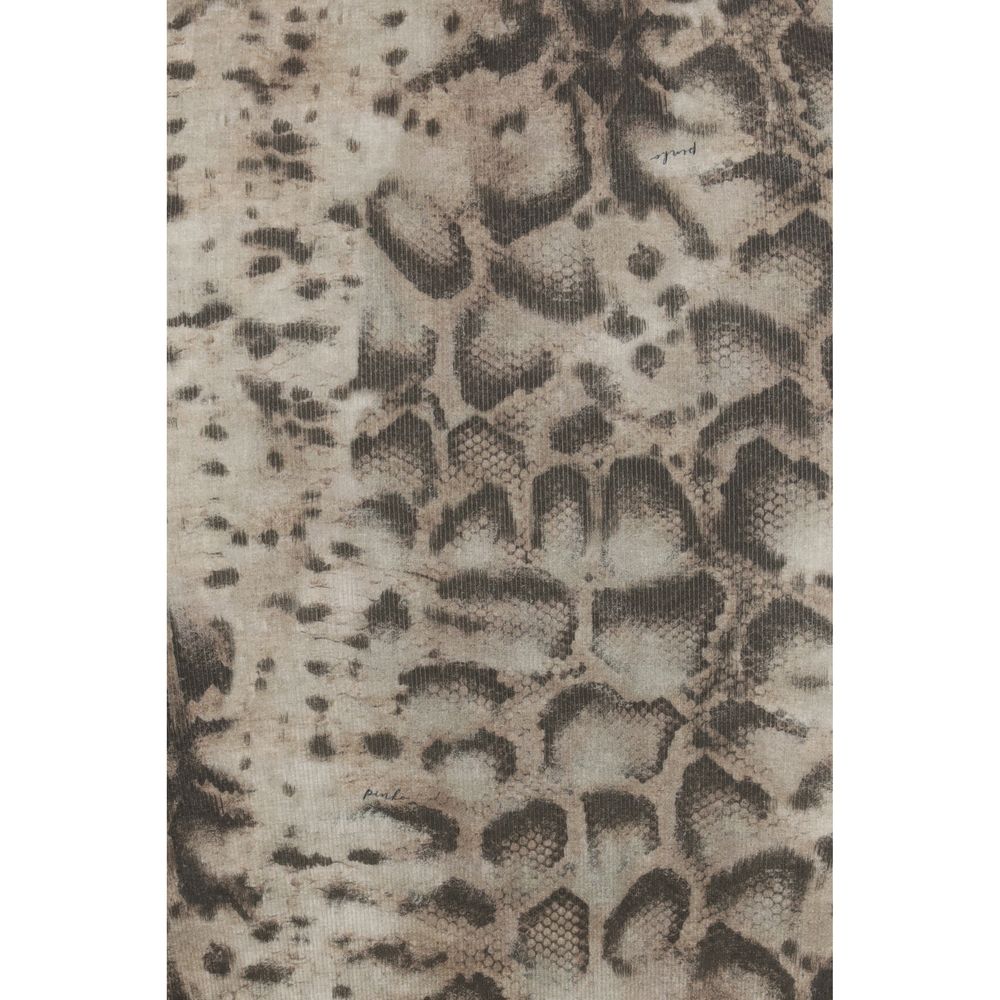 Beige Cotton Casual Dress