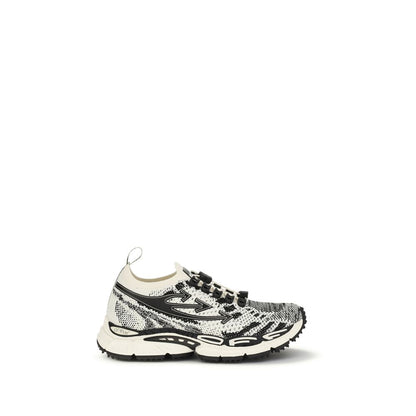 Multicolor Polyethylene Athletic Sneakers