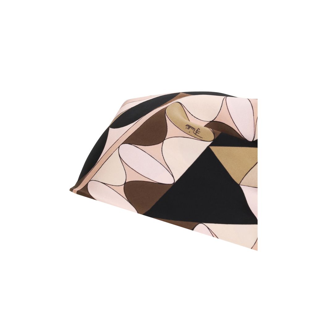 Multicolor Silk Foulard