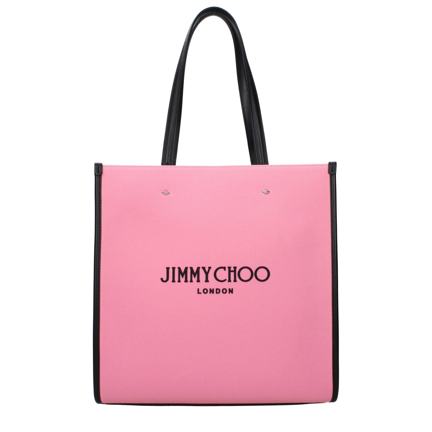 Pink Fabric Shoulder Bag