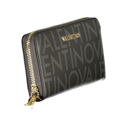 Nero Polyurethane Women Wallet