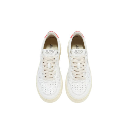 White Leather Sneakers