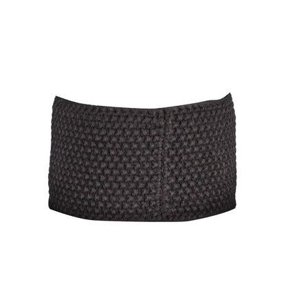 Black Marabou Headband