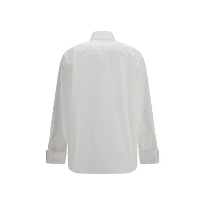 White Cotton Dress Shirt