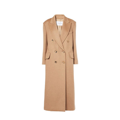 Brown Virgin Wool Coat