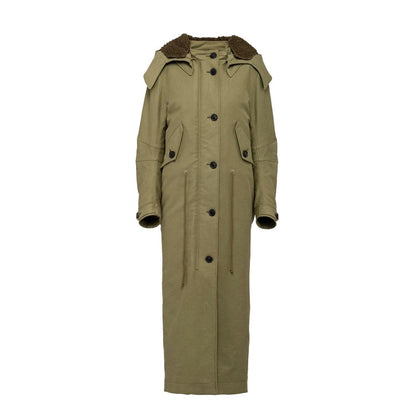 Bicolor Polyamide Coat