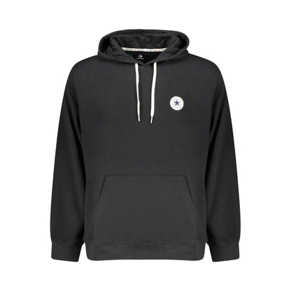 Black Cotton Men's Sweatshirt