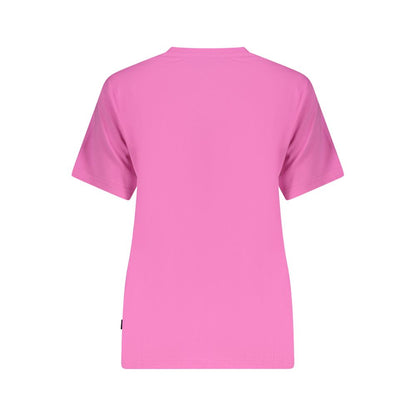Pink Cotton Women's T-Shirt