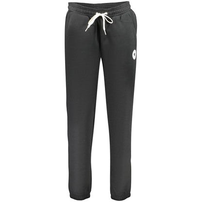 Black Cotton Women's Trousers