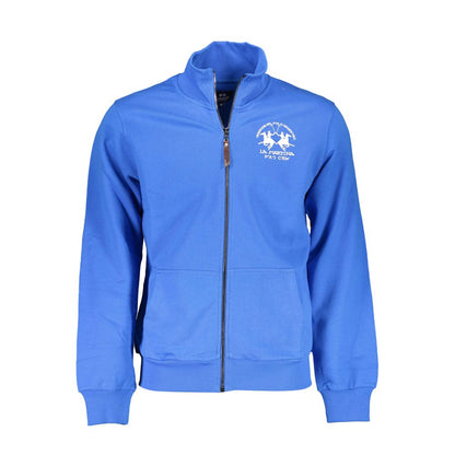 Blue Cotton Men's Sweatshirt