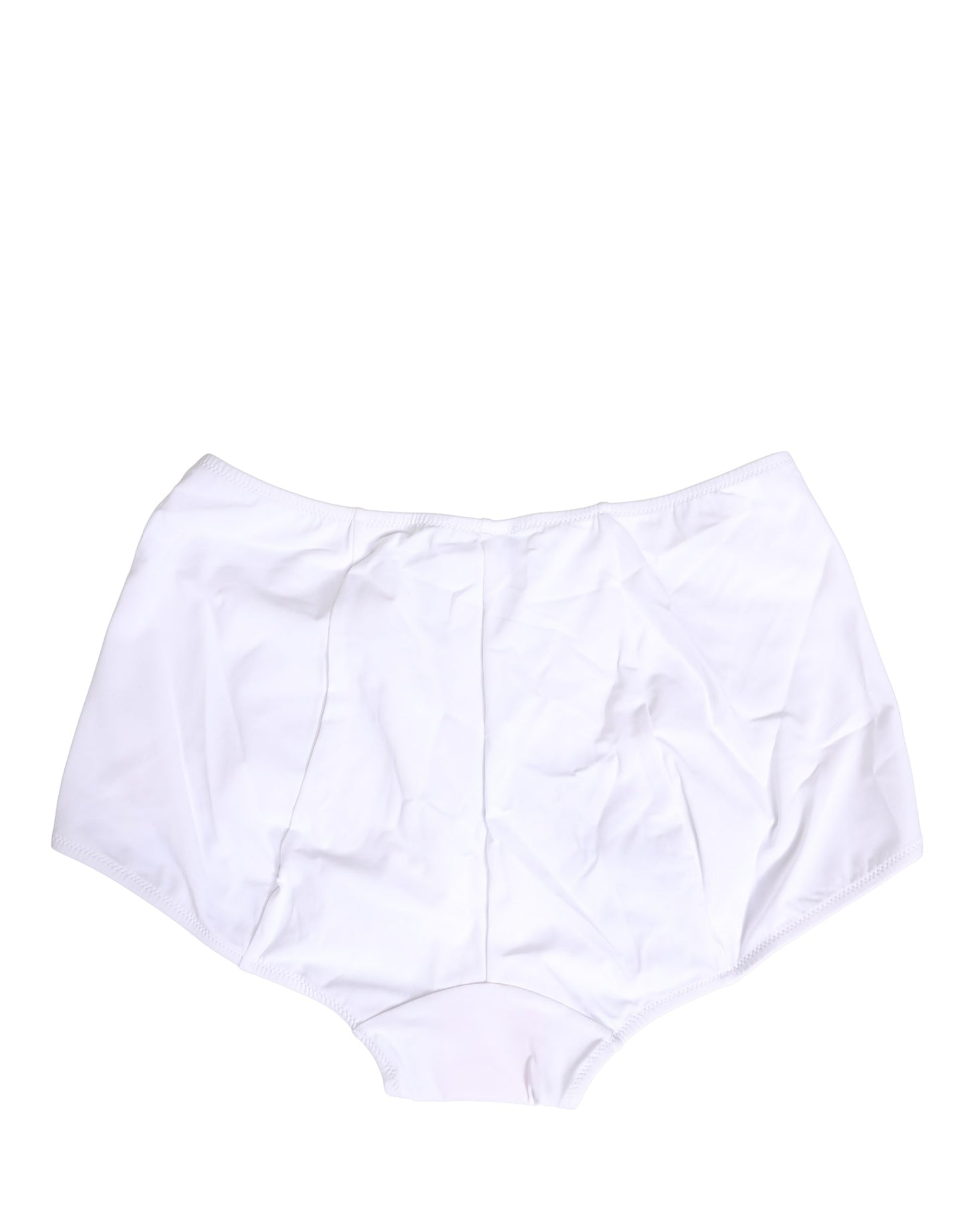 White Halter Top High Waist Bikini Bottom Swimwear