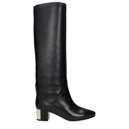 Black Leather Boots