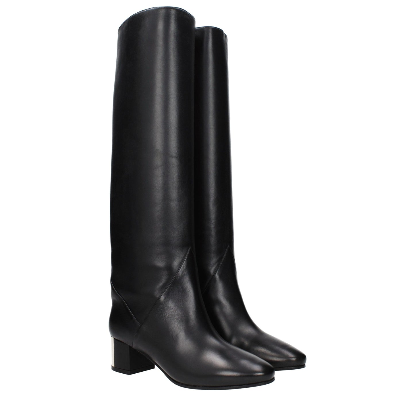 Black Leather Boots