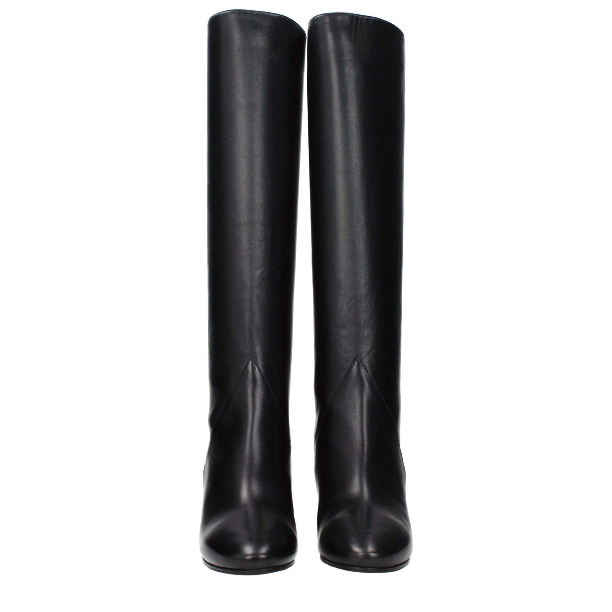 Black Leather Boots