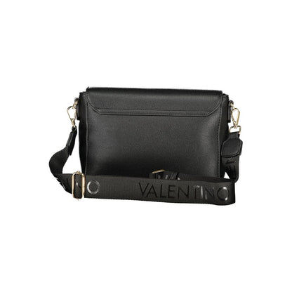 Black Polyurethane Women's Bag