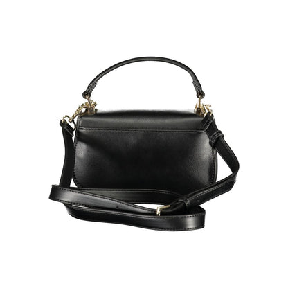 Black Polyurethane Women's Bag