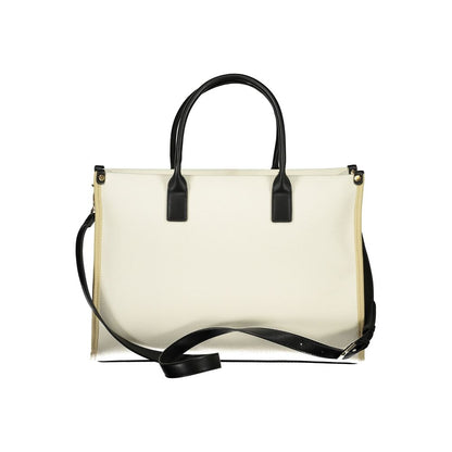 Beige Poliuretano Womens Bag