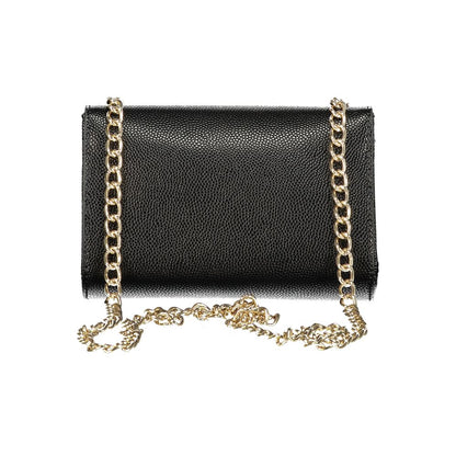 Black Polyurethane Women's Bag