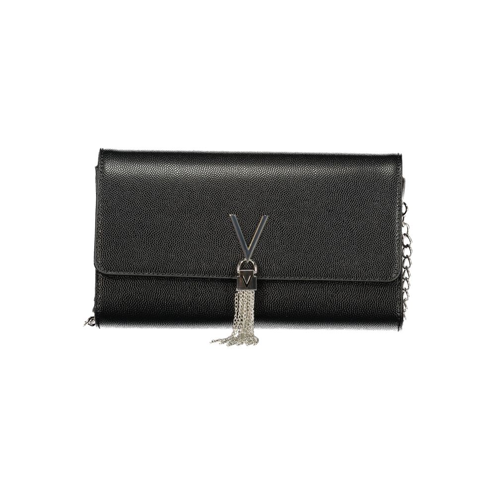 Black Polyurethane Women's Handbag