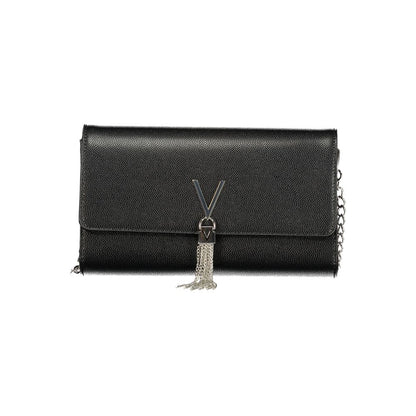 Black Polyurethane Women's Handbag