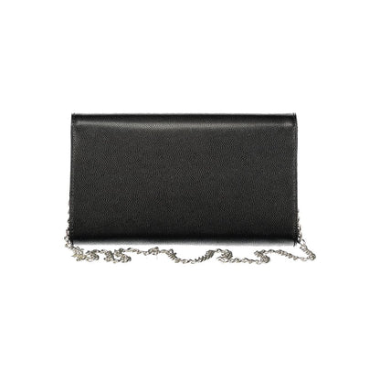 Black Polyurethane Women's Handbag