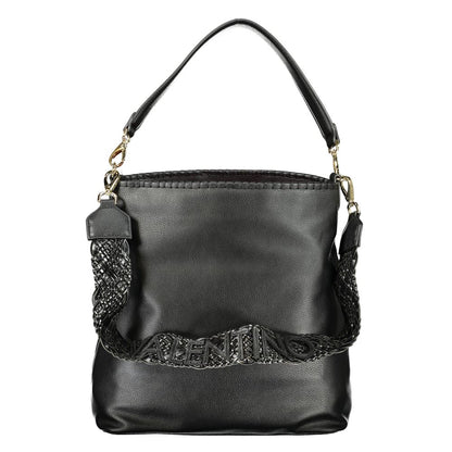 Nero Polyurethane Women Bag