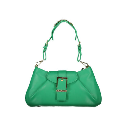 Verde Polyurethane Women's Bag with Adjustable Shoulder Strap
