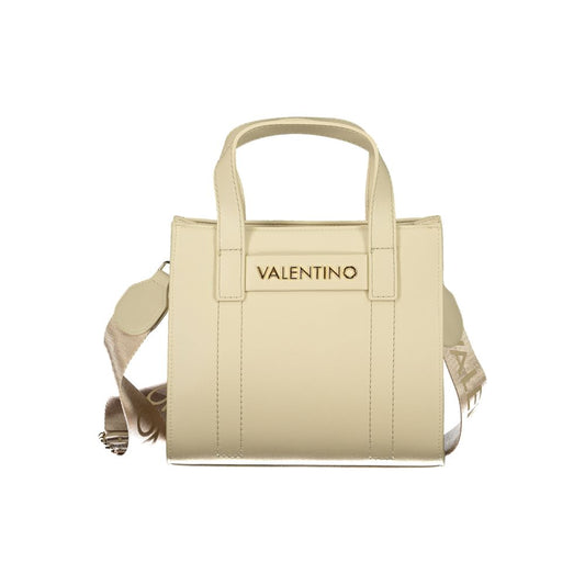 Beige Polyester Women's Bag