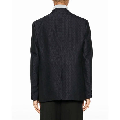 Blue Wool Blazer