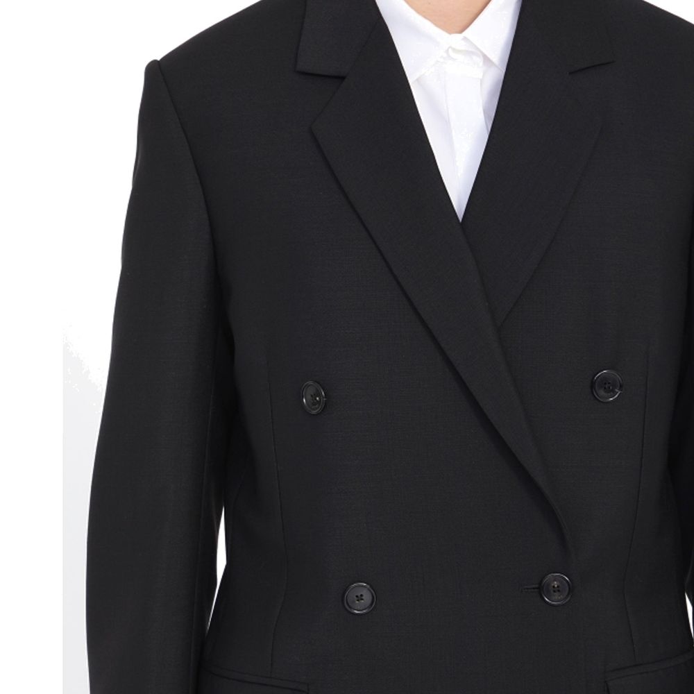 Black Mohair Coat