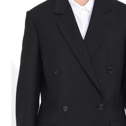 Black Mohair Coat