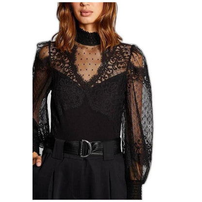 Black Viscose Bodysuit