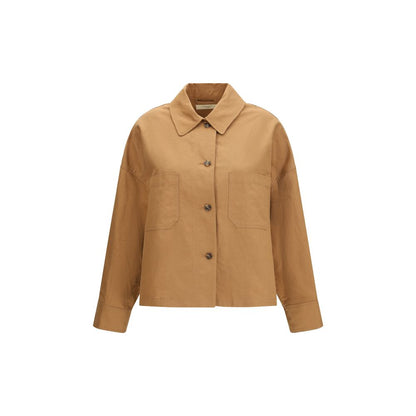 Brown Cotton Coat