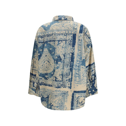 Multicolor Cotton Pattern Shirt