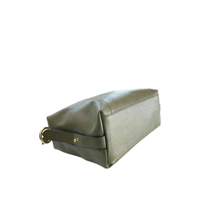 Green Leather Women Handbag