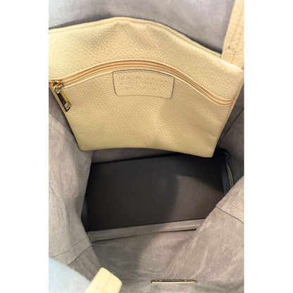 Yellow Leather Women Shoulder Bag