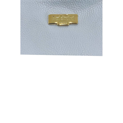 Blue Cowhide Crossbody Bag