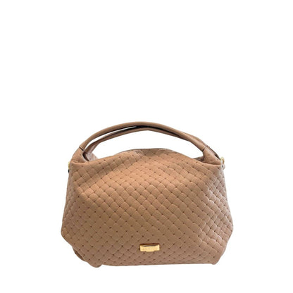 Pink Leather Women Handbag