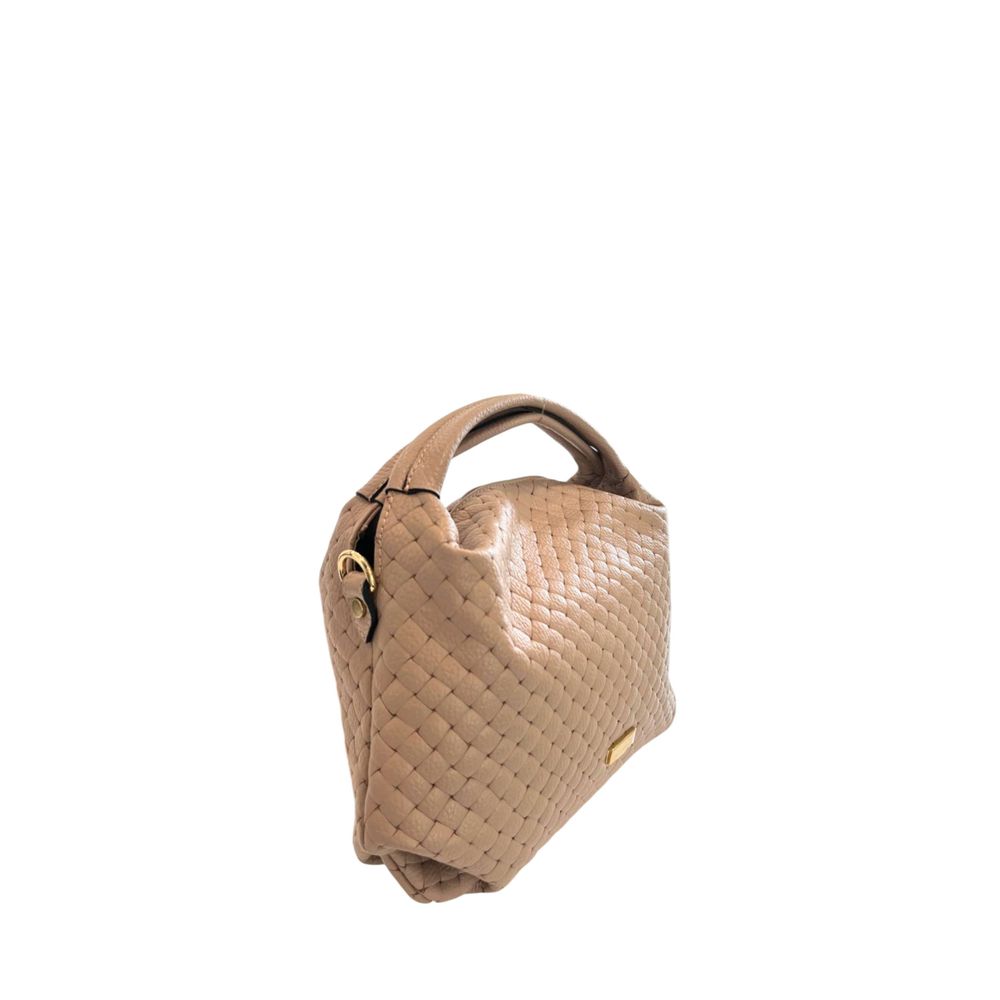 Pink Leather Women Handbag