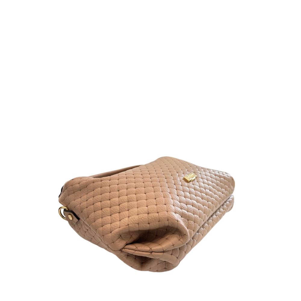 Pink Leather Women Handbag