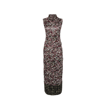 Bicolor Cotton Casual Dress