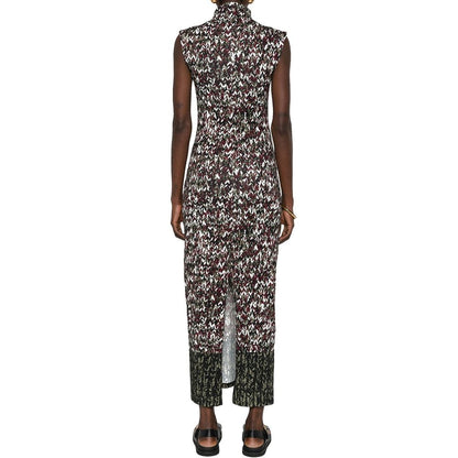 Bicolor Cotton Casual Dress