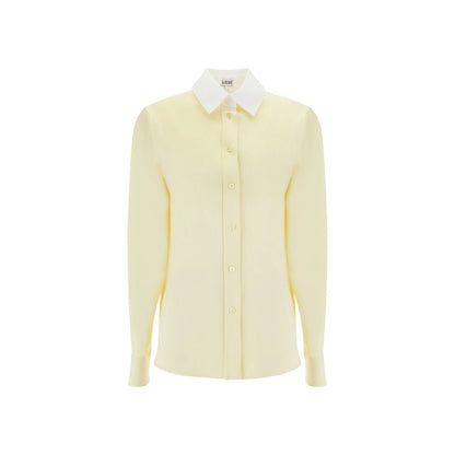 Bicolor Silk Dress Shirt