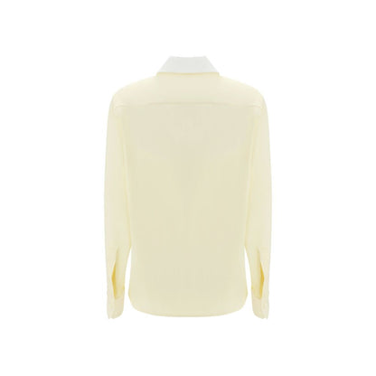 Bicolor Silk Dress Shirt