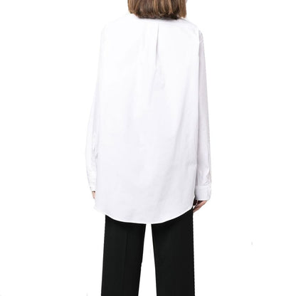 White Cotton Dress Shirt