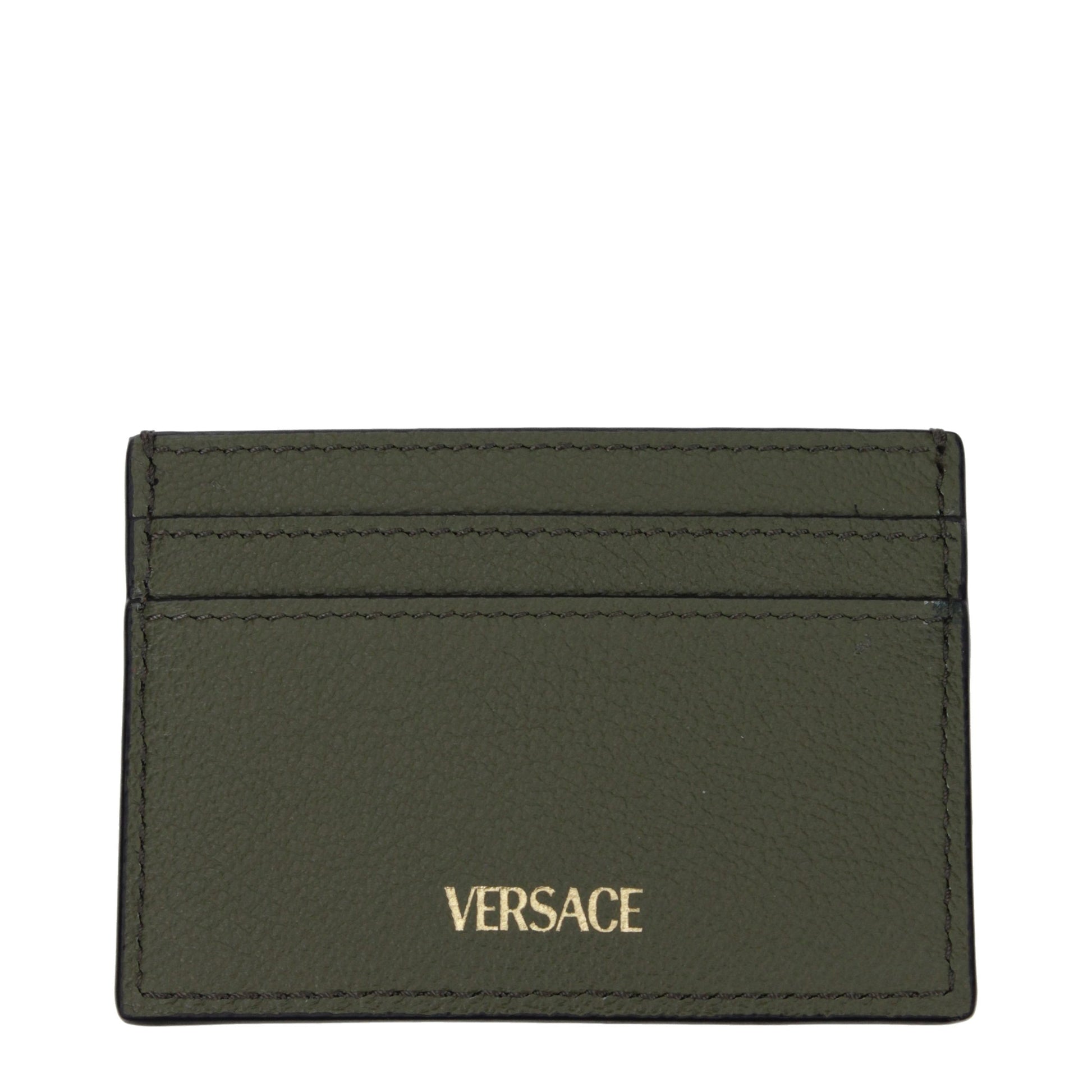 Green Leather Cardholder