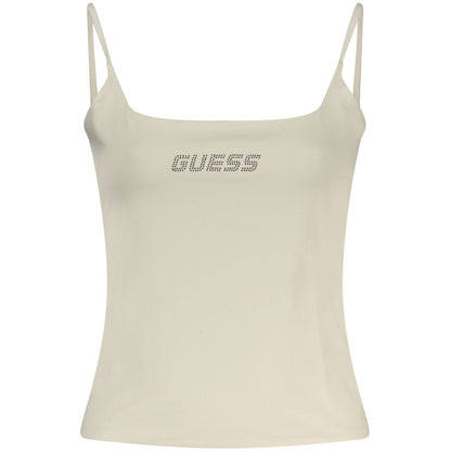 White Cotton Women's Top