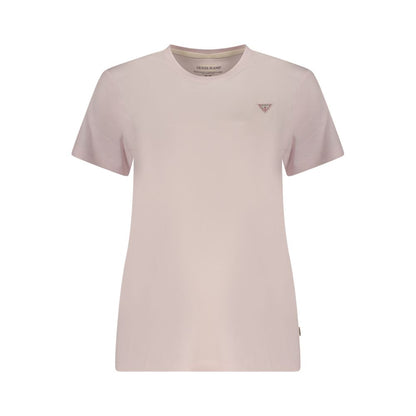 Pink Cotton Women's T-Shirt