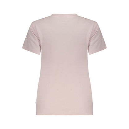Pink Cotton Women's T-Shirt