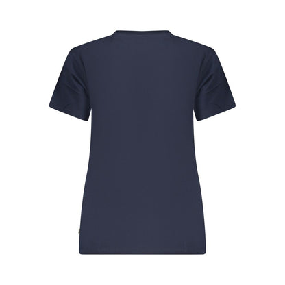 Blue Cotton Women's T-Shirt